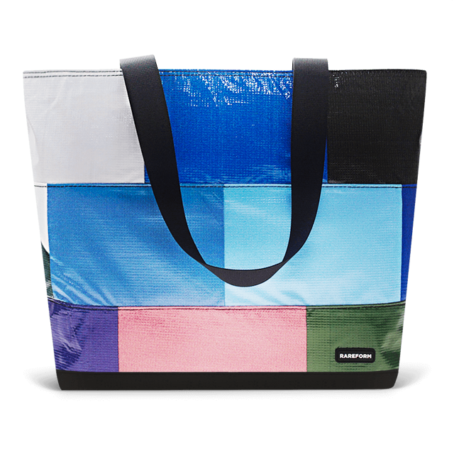 Patchwork Zippered Blake Tote