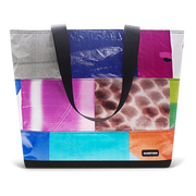 Patchwork Zippered Blake Tote