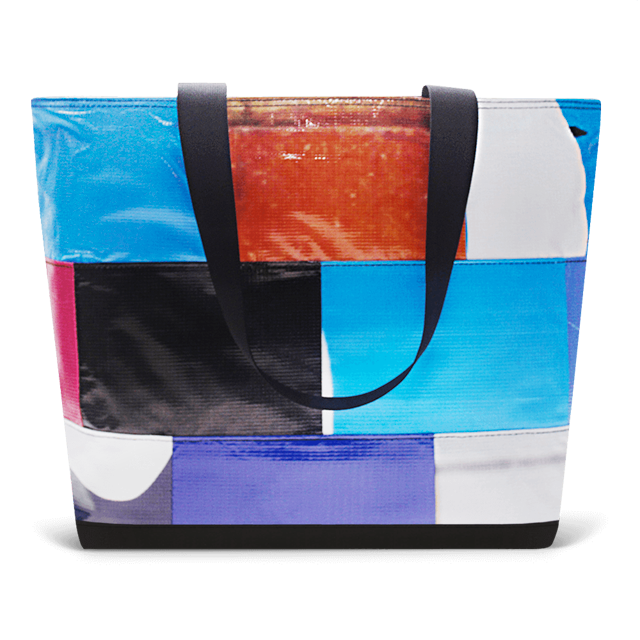 Patchwork Zippered Blake Tote