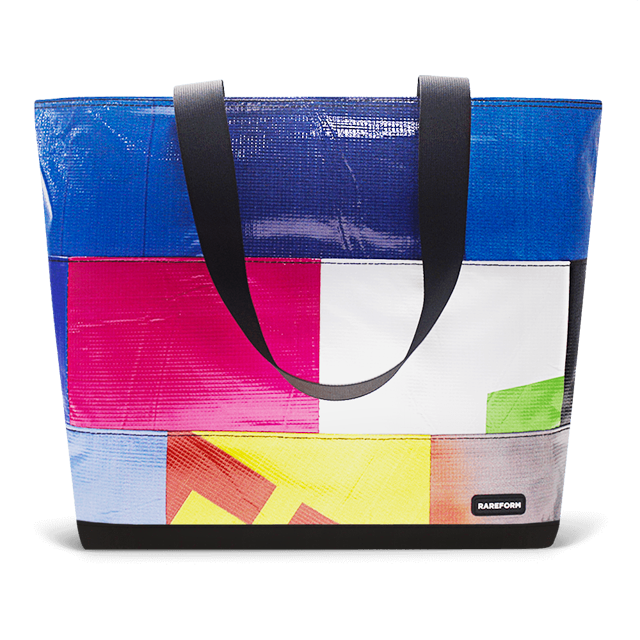 Patchwork Zippered Blake Tote