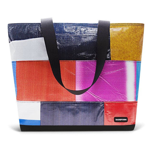 Patchwork Zippered Blake Tote