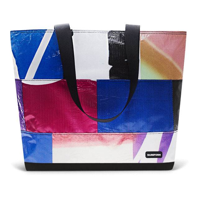 Patchwork Zippered Blake Tote