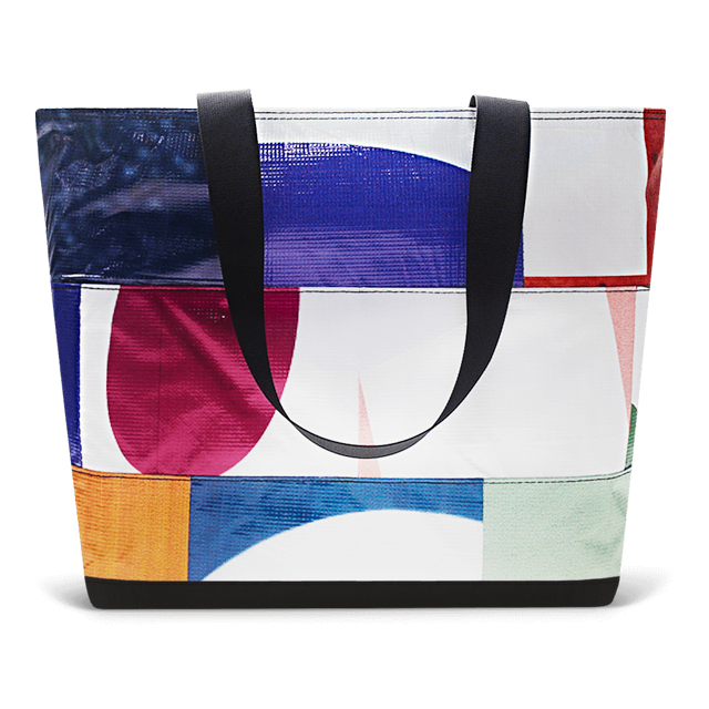 Patchwork Zippered Blake Tote