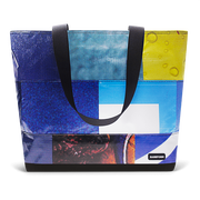 Patchwork Zippered Blake Tote
