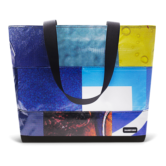 Patchwork Zippered Blake Tote