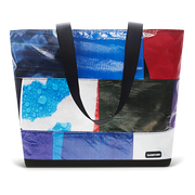Patchwork Zippered Blake Tote