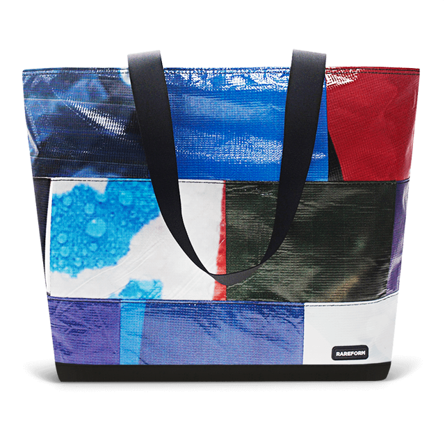 Patchwork Zippered Blake Tote