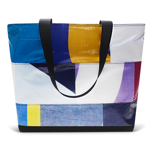 Patchwork Zippered Blake Tote