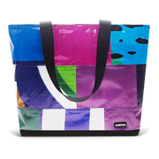 Patchwork Zippered Blake Tote