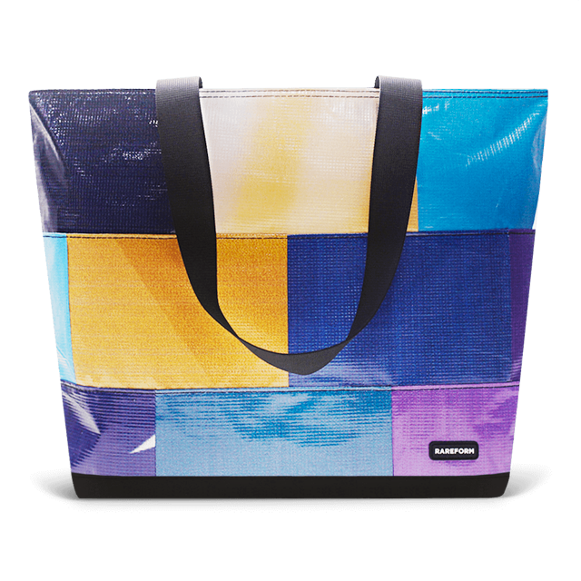 Patchwork Zippered Blake Tote