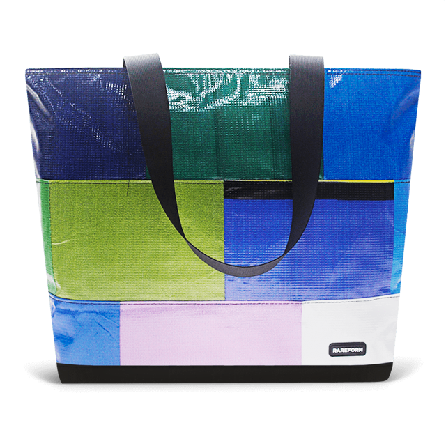 Patchwork Zippered Blake Tote