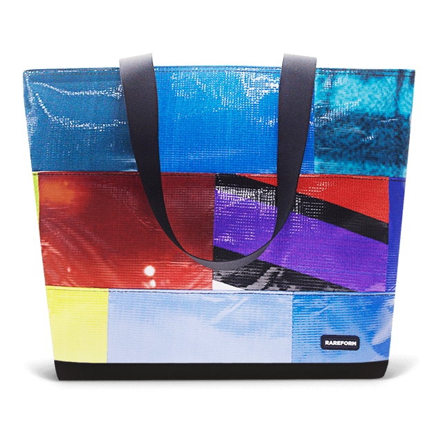 Patchwork Zippered Blake Tote