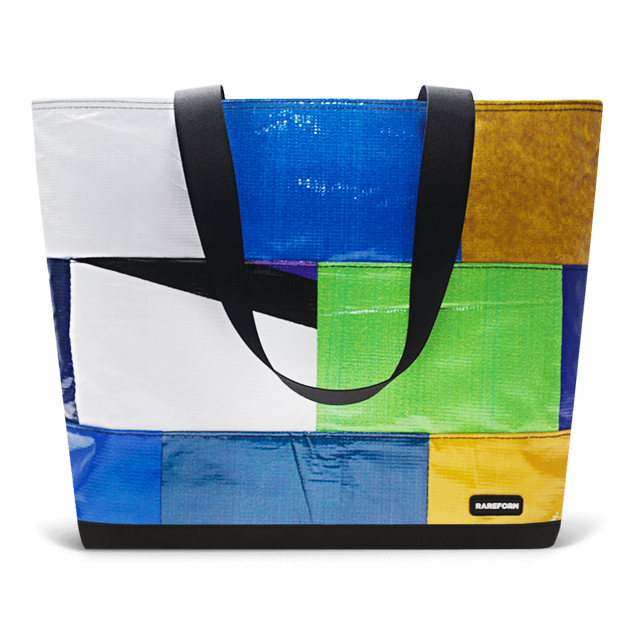 Patchwork Zippered Blake Tote