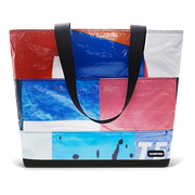 Patchwork Zippered Blake Tote