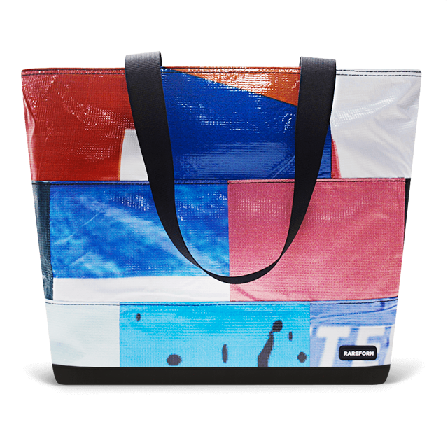 Patchwork Zippered Blake Tote