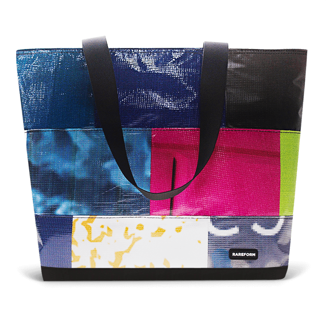 Patchwork Zippered Blake Tote