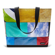 Patchwork Zippered Blake Tote