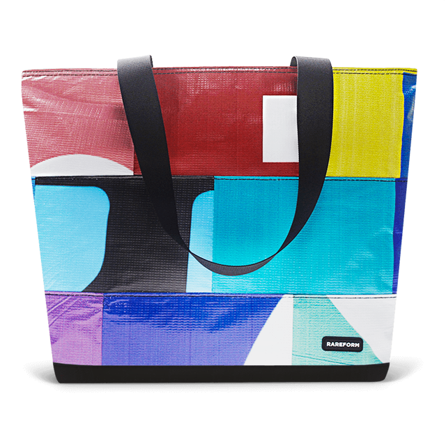 Patchwork Zippered Blake Tote
