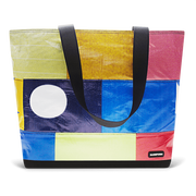 Patchwork Zippered Blake Tote