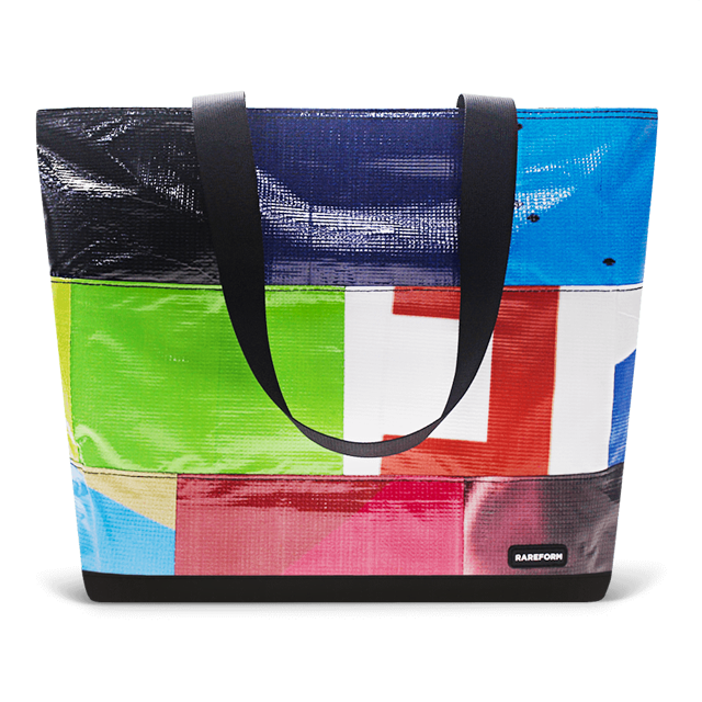 Patchwork Zippered Blake Tote