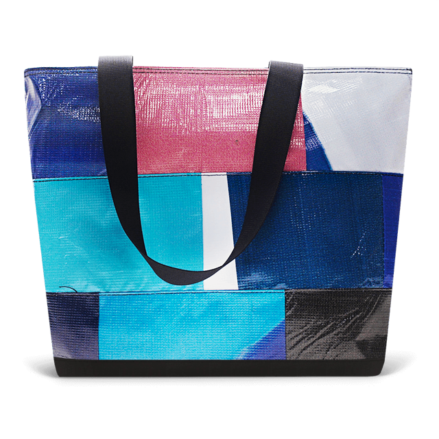 Patchwork Zippered Blake Tote