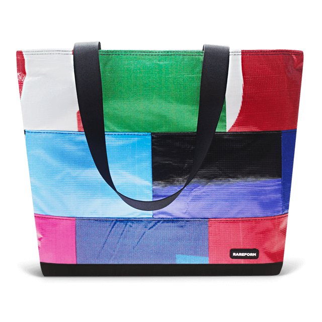 Patchwork Zippered Blake Tote