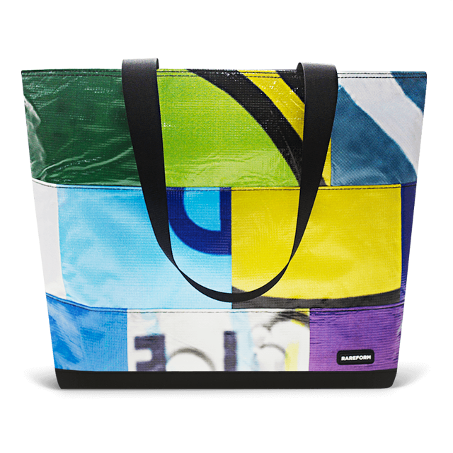 Patchwork Zippered Blake Tote