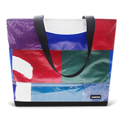 Patchwork Zippered Blake Tote