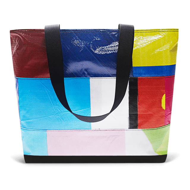 Patchwork Zippered Blake Tote