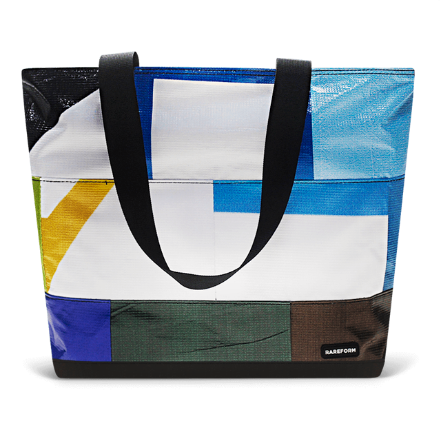 Patchwork Zippered Blake Tote