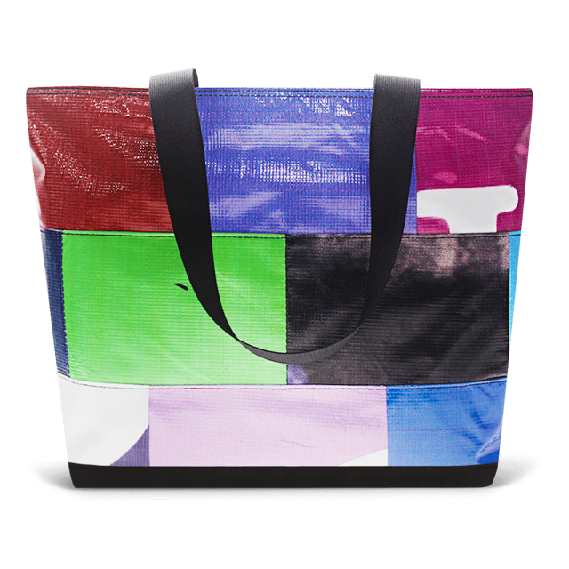 Patchwork Zippered Blake Tote
