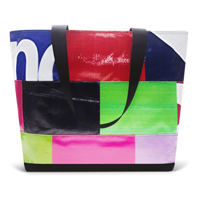 Patchwork Zippered Blake Tote