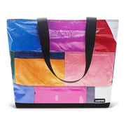 Patchwork Zippered Blake Tote