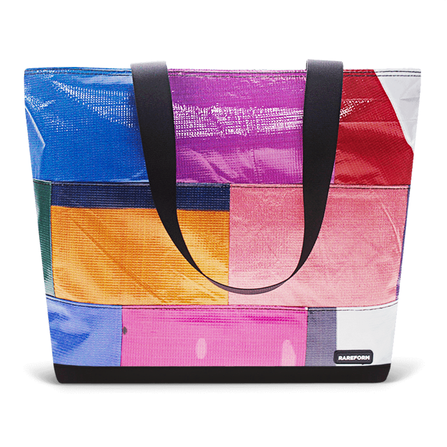 Patchwork Zippered Blake Tote