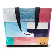 Patchwork Zippered Blake Tote