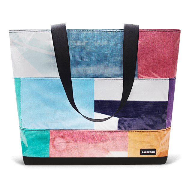 Patchwork Zippered Blake Tote