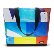 Patchwork Zippered Blake Tote