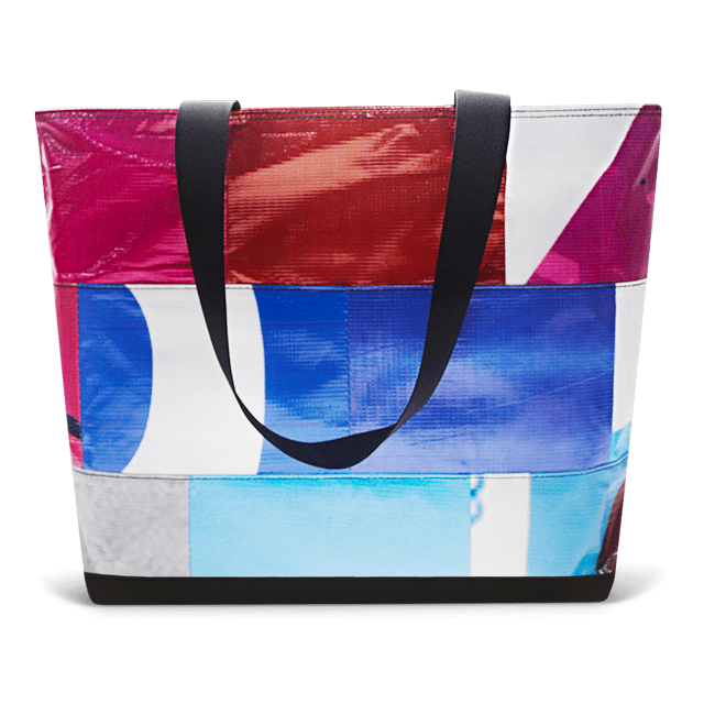 Patchwork Zippered Blake Tote