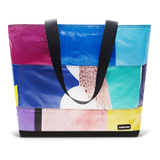 Patchwork Zippered Blake Tote
