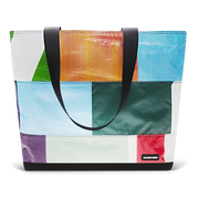 Patchwork Zippered Blake Tote