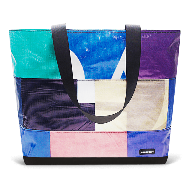 Patchwork Zippered Blake Tote