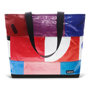 Patchwork Zippered Blake Tote