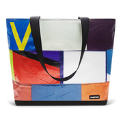 Patchwork Zippered Blake Tote