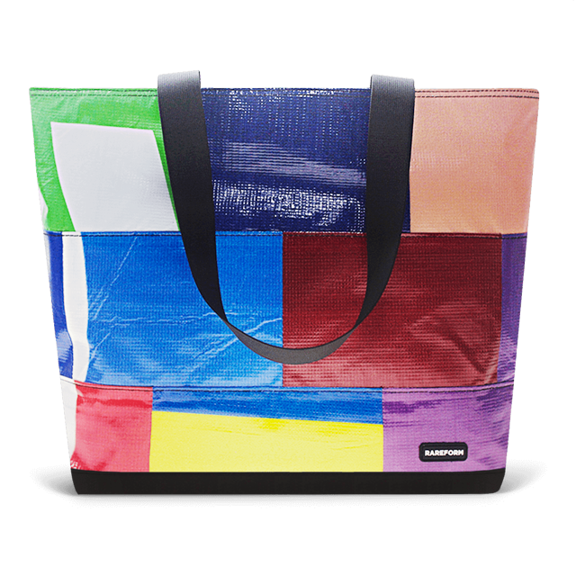 Patchwork Zippered Blake Tote