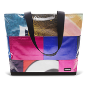 Patchwork Zippered Blake Tote