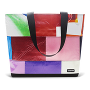 Patchwork Zippered Blake Tote