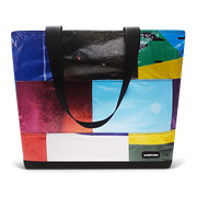 Patchwork Zippered Blake Tote