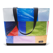 Patchwork Zippered Blake Tote