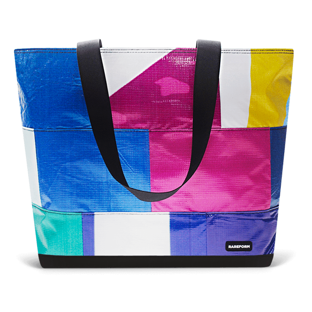 Patchwork Zippered Blake Tote