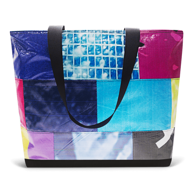 Patchwork Zippered Blake Tote